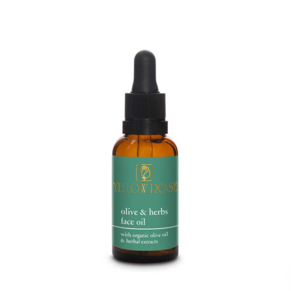 Yellow Rose Olive & Herbs Face Oil – 30ml image
