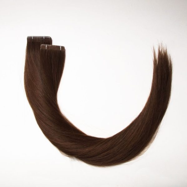 NV Ultra Thin Tape Hair Extensions 46-48cm Choco Brownie image