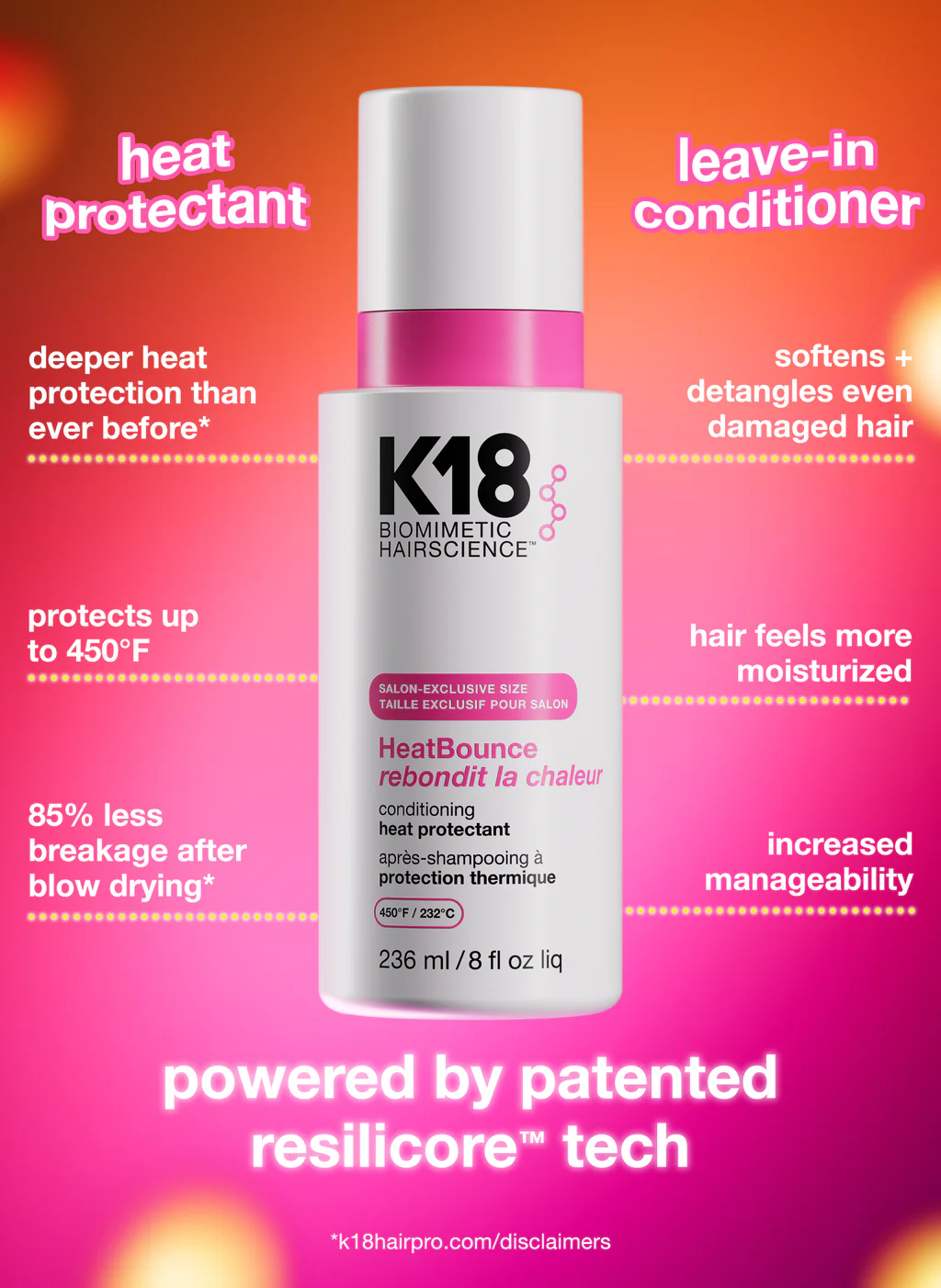 K18 Heat Bounce 118ml image