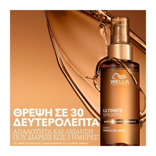 Wella Professionals Ultimate Smooth Miracle Oil Serum 100ml image